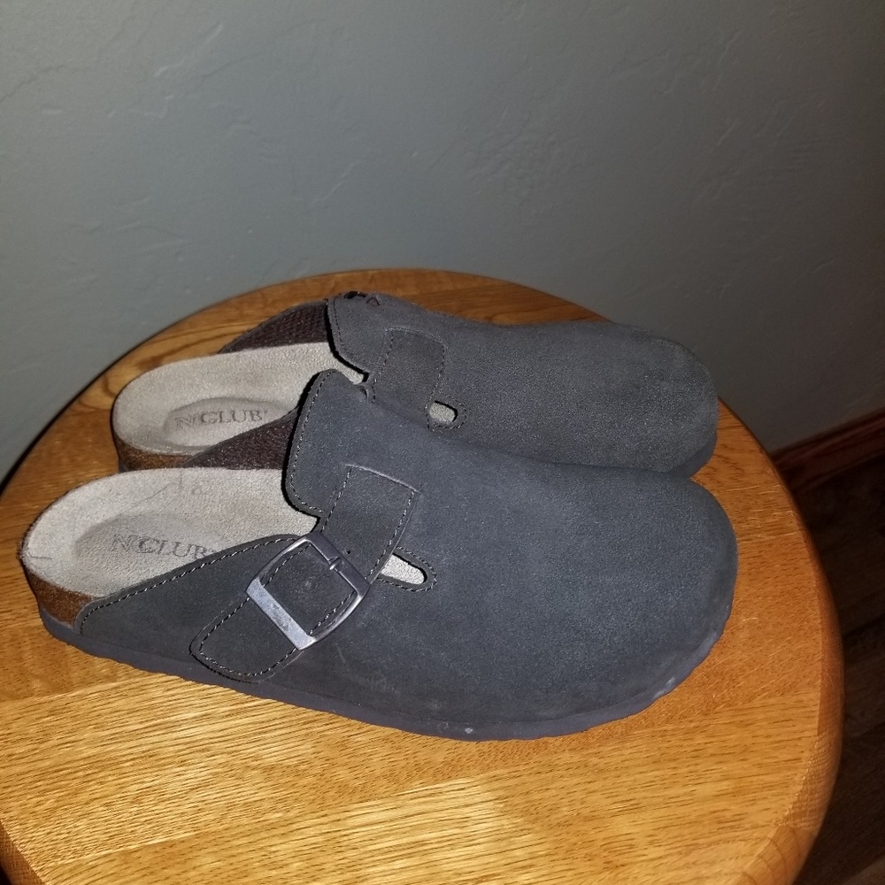 Dark Brown Slip Ons